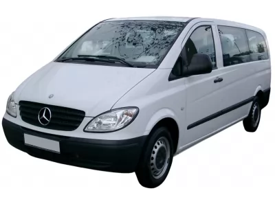 ЕВА килимки для Mercedes-Benz W639 V-Class Viano/Vito 2003-2014 II покоління EU VAN L1-L2-L3 4-х дверна 7-ми місна (2+2+3)