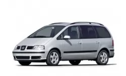 ЕВА килимки для Seat Alhambra 2000-2010 I покоління EU Minivan рест 7-ми місна